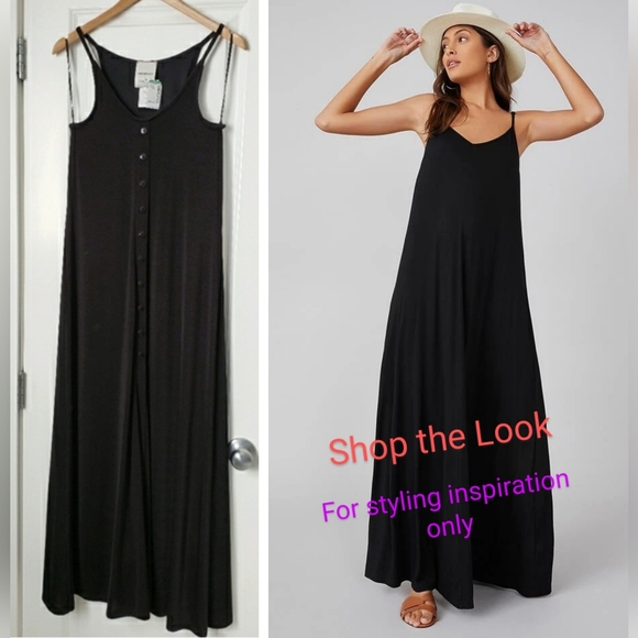 NWT Lecavalier + Edito for Simons Maxi Dress Sz XS - Picture 15 of 16